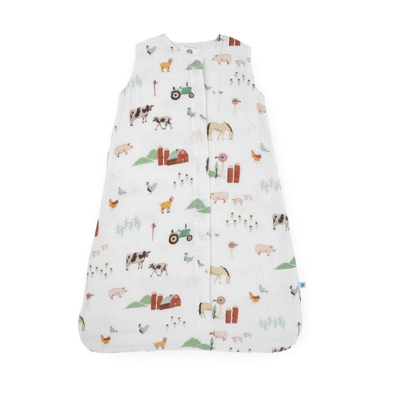 little unicorn schlafsack Cotton Muslin Sleep Bag 1.1 Tog | Snuggle Bugz