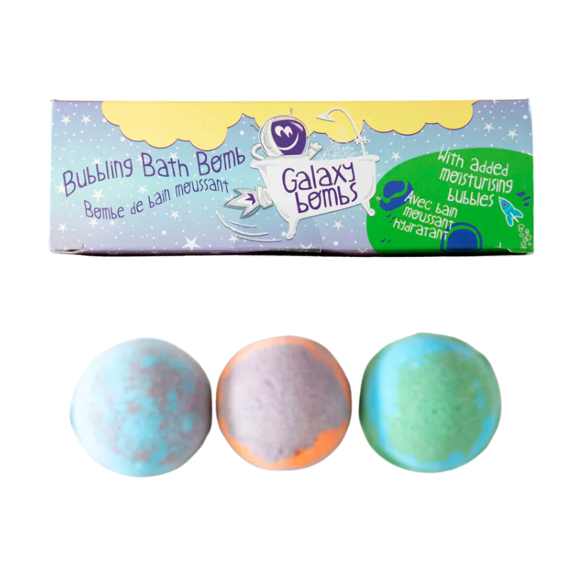 Galaxy Bath Bomb - 3 Pack | Snuggle Bugz | Canada's Baby Store