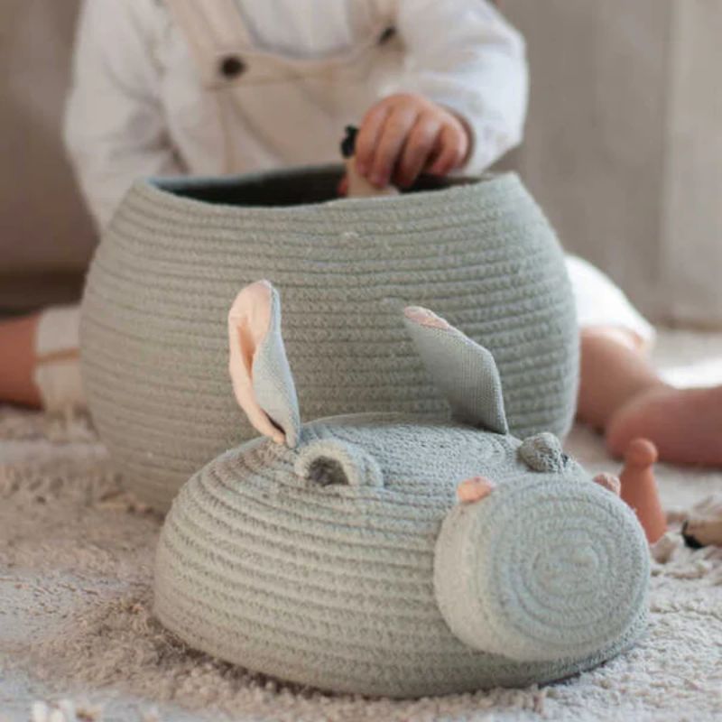 Decorative Animal Baskets Henry The Hippo