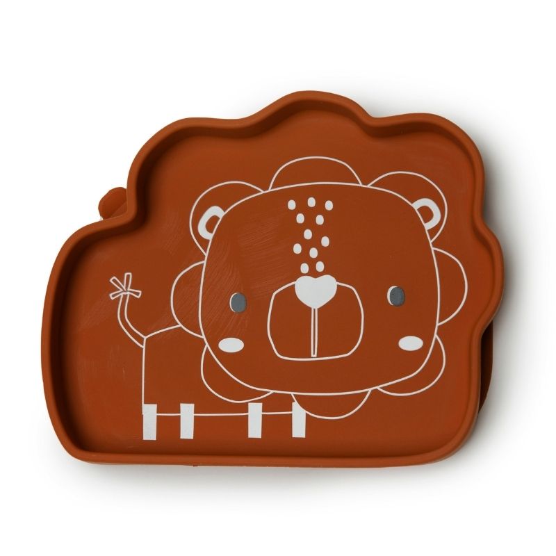 Silicone Snack Plates Leo the Lion