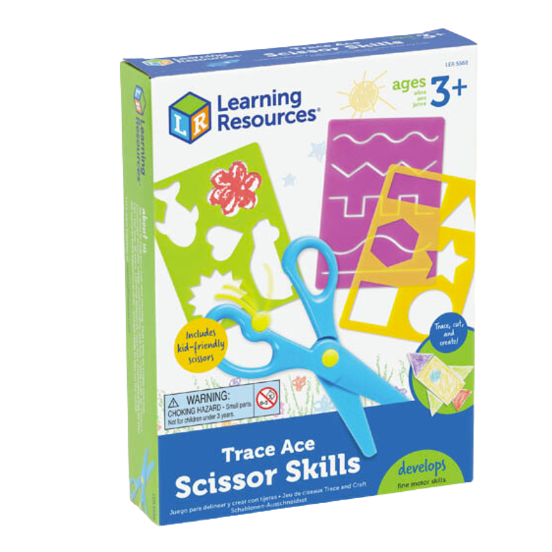 Learning Resources - Trace Ace Scissor Skills Set