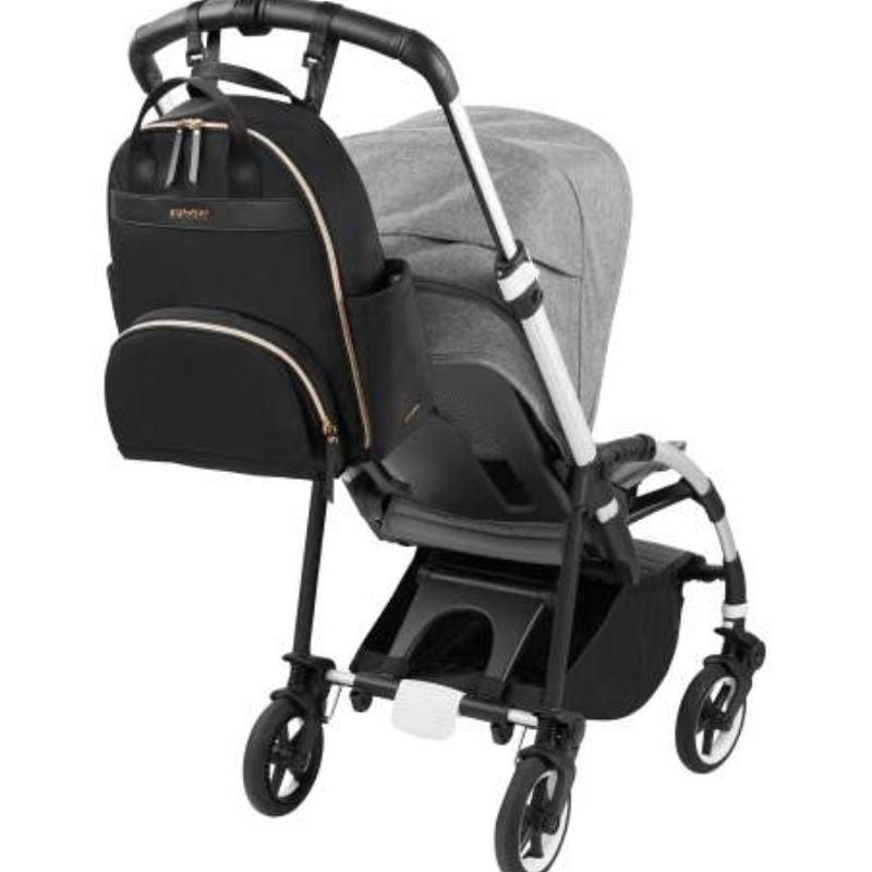 Luxe Diaper Backpack - Black