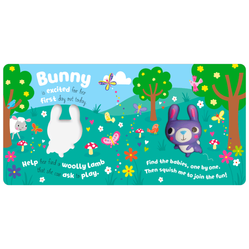 Squish ‘n’ Squeeze Bunny Board Book