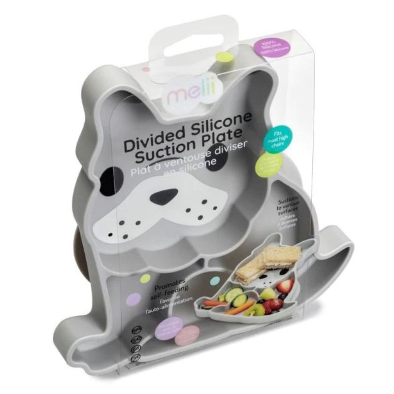 Divided Silicone Suction Plate Bulldog