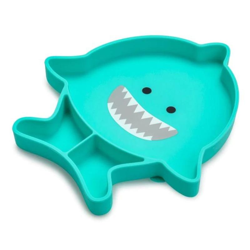 Divided Silicone Suction Plate Shark