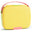 Lunch Bento Box with Stainless Steel Utensils Yellow