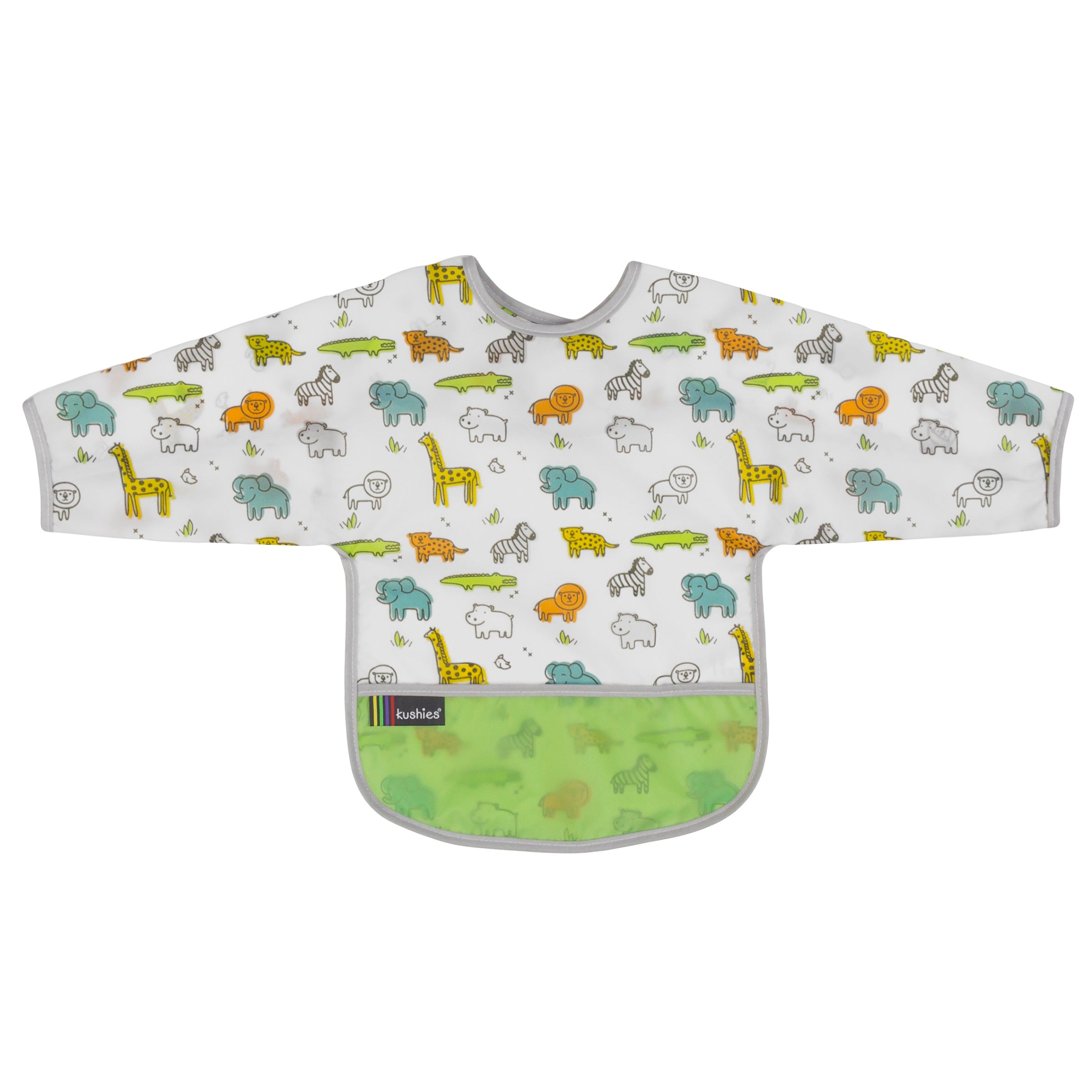 Clean Bib with Sleeves- 1-2 Yr