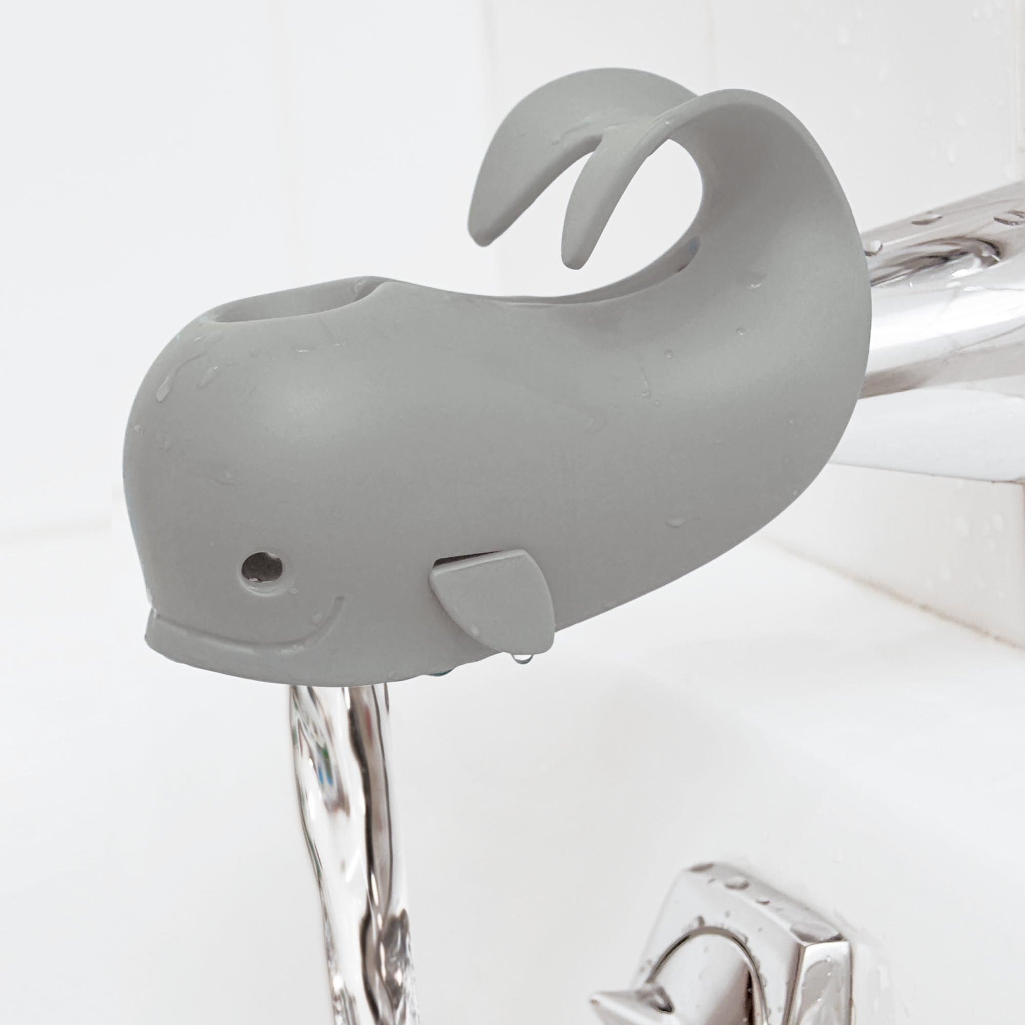 Moby Bath Spout Cover - Grey uniq