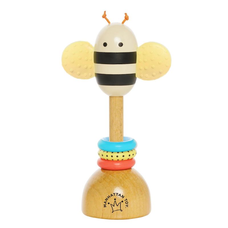 Brilliant Bee Rattle Toy