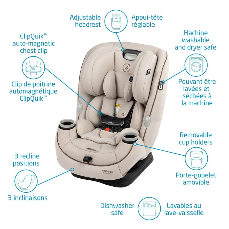 Pria All-in-One Convertible Car Seat