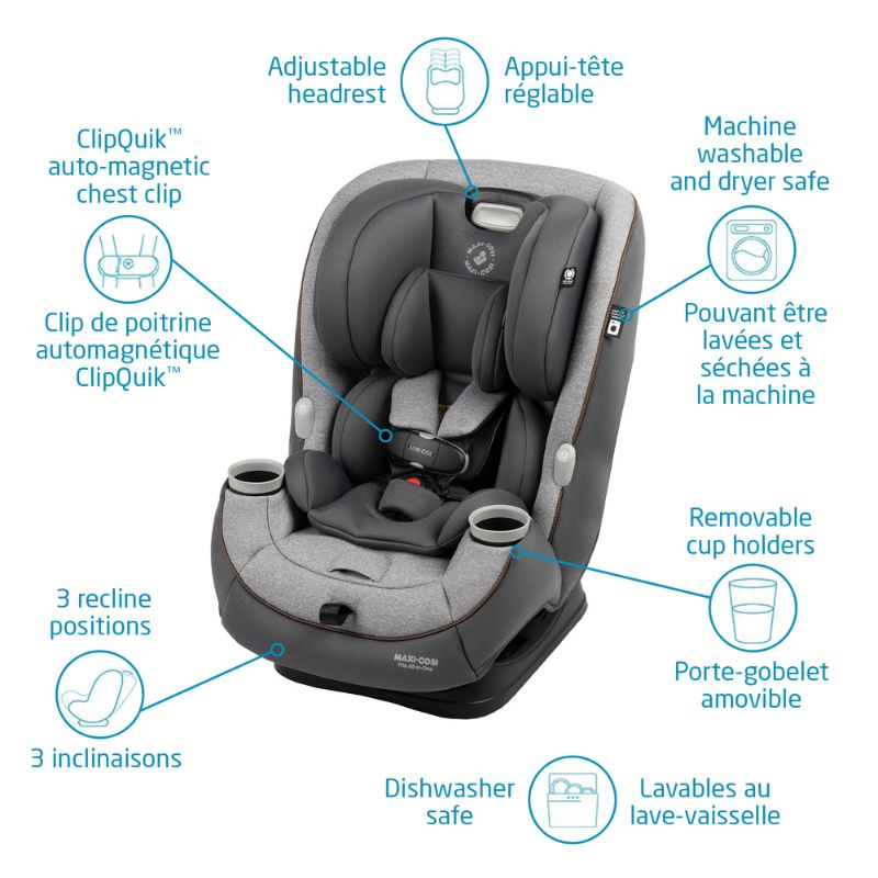 Pria All-in-One Convertible Car Seat