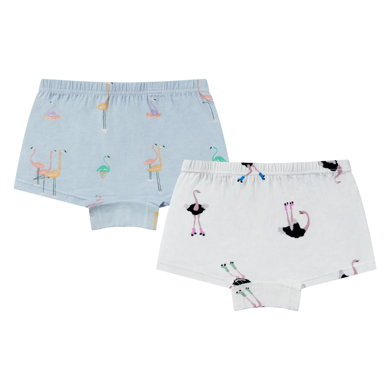 Girls Boy Short Bamboo Underwear - 2 Pack | Snuggle Bugz | Canada's Baby  Store