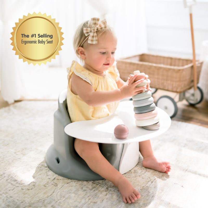 Booster Floor Seat with Tray