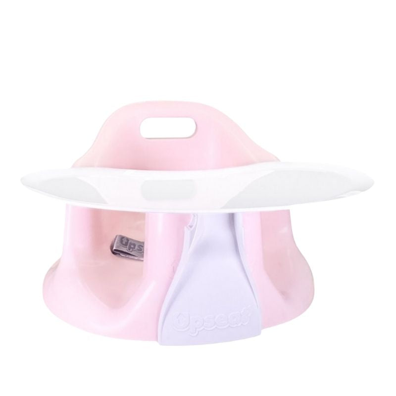 Booster Floor Seat with Tray Pink