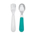 On-the-Go Fork & Spoon Set with Case Teal
