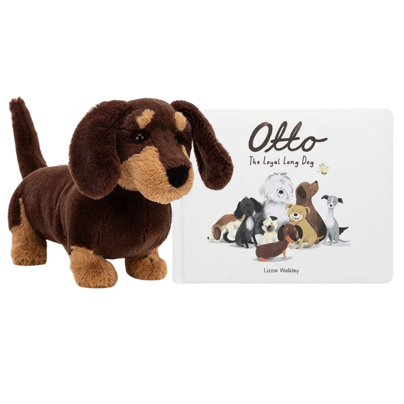 Otto Sausage Dog and Book Bundle | Snuggle Bugz | Canada's Baby Store