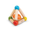 Clutching Shape Toys rainbow triangle