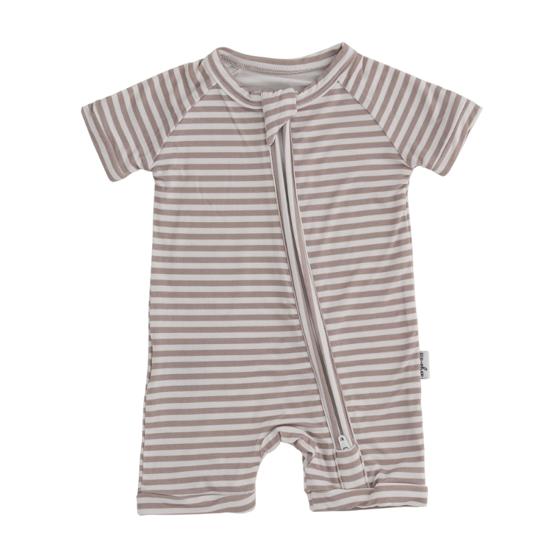 Bamboo Short Sleeve Playsuits