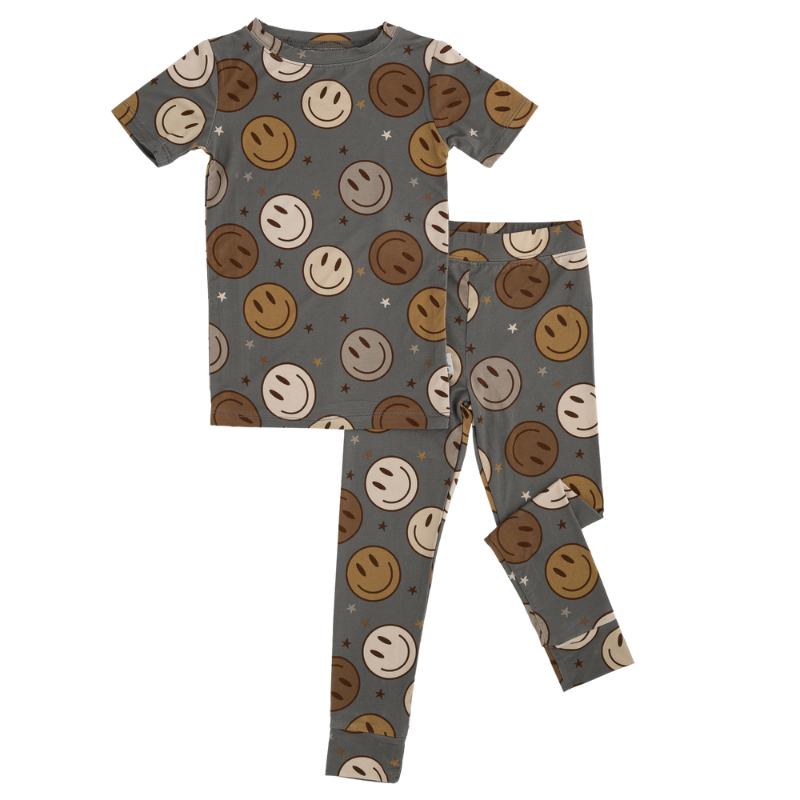 Bamboo Short Sleeve 2-Piece Pajama Set