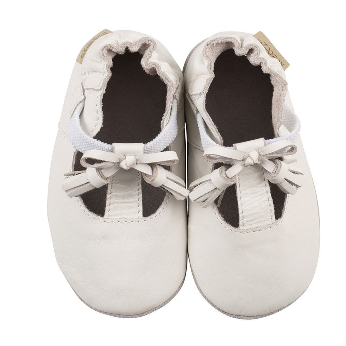 Soft Sole Girl Shoes Meghan-White