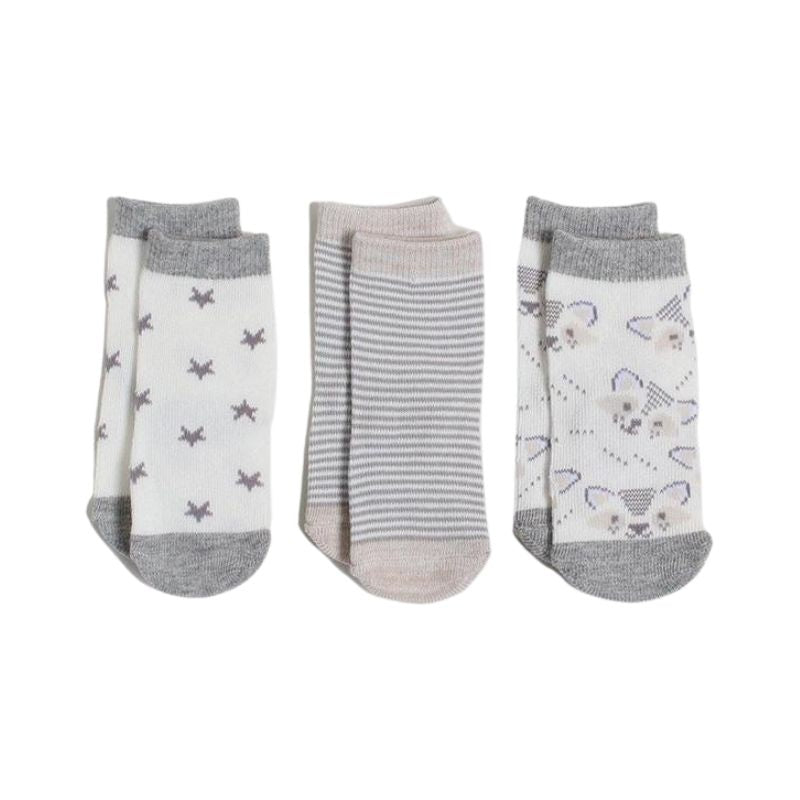 Infant Crew Socks - 3 Pack | Snuggle Bugz | Canada's Baby Store