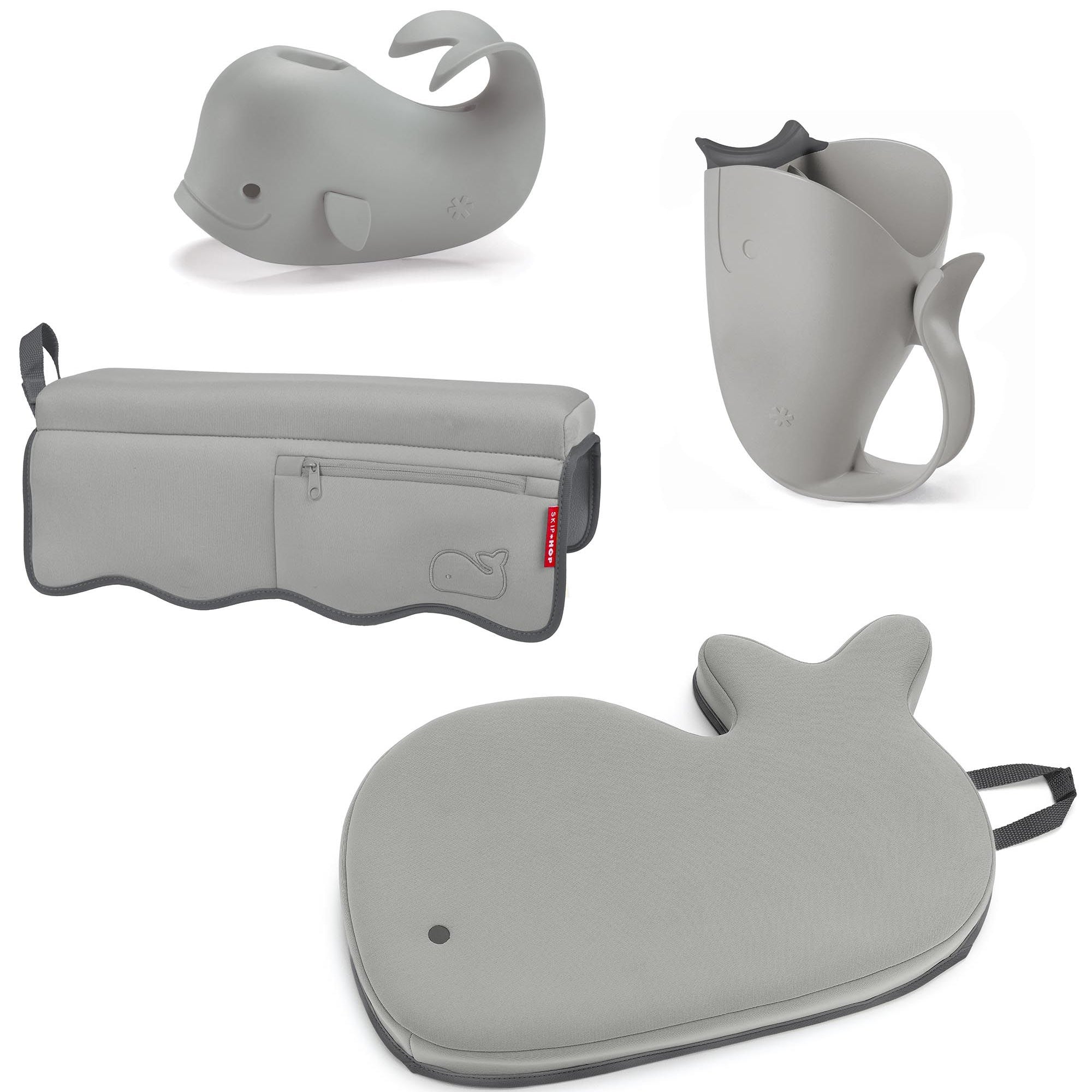 Moby Bathtime Essentials Kit - Grey