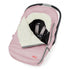 Stroll & Go Car Seat Cover Heather Pink