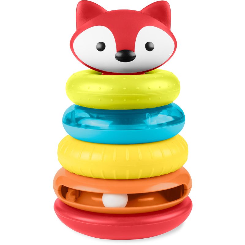 Explore & More Fox Stacking Toy | Snuggle Bugz | Canada's Baby Store