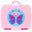 Zoo Bento Lunch Box Butterfly