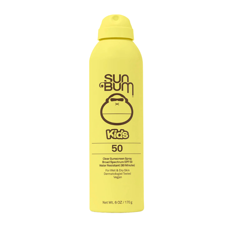Spray solaire transparent SPF 50 pour enfants