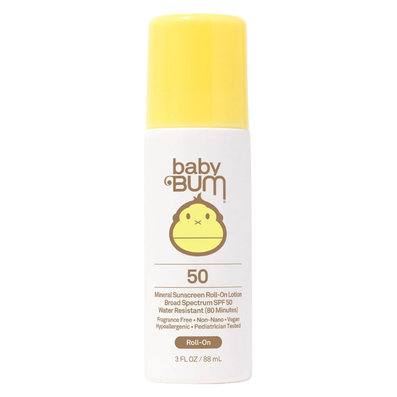 Écran solaire à bille SPF 50 Mineral Baby Bum - Sans parfum