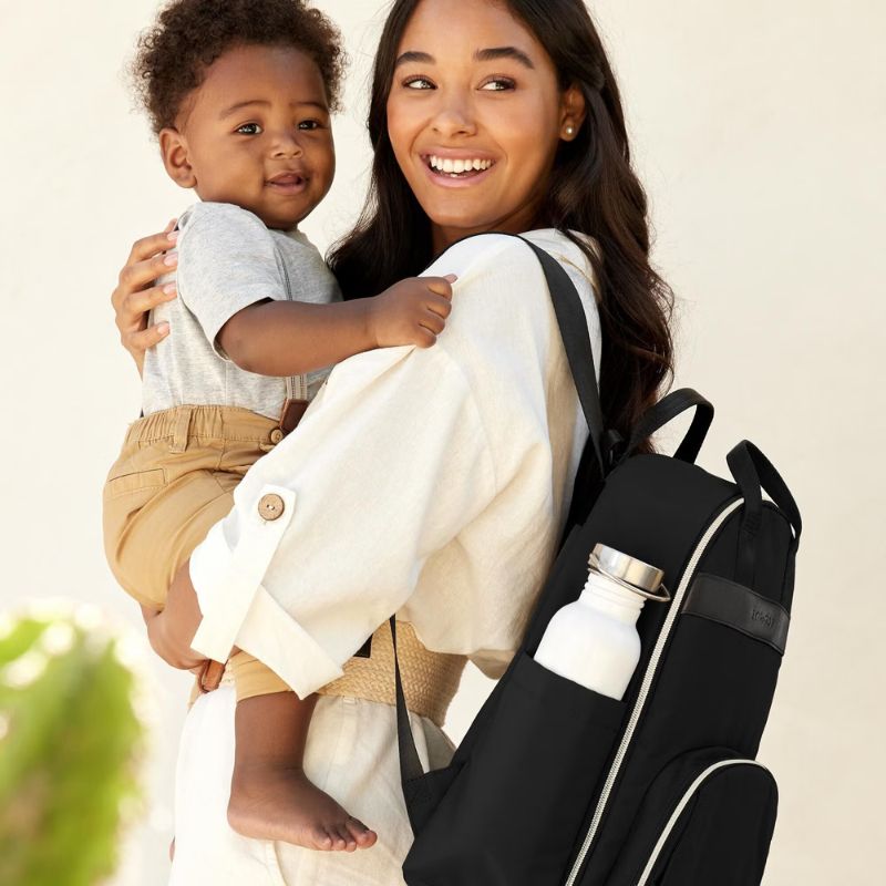 Luxe Diaper Backpack - Black