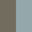 Assise Bleu Ciel/Cadre Taupe