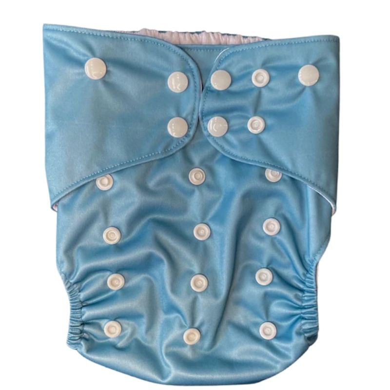 EZ Moms 6 Packs Soft Baby Diaper Covers for Girls Reusable Swim