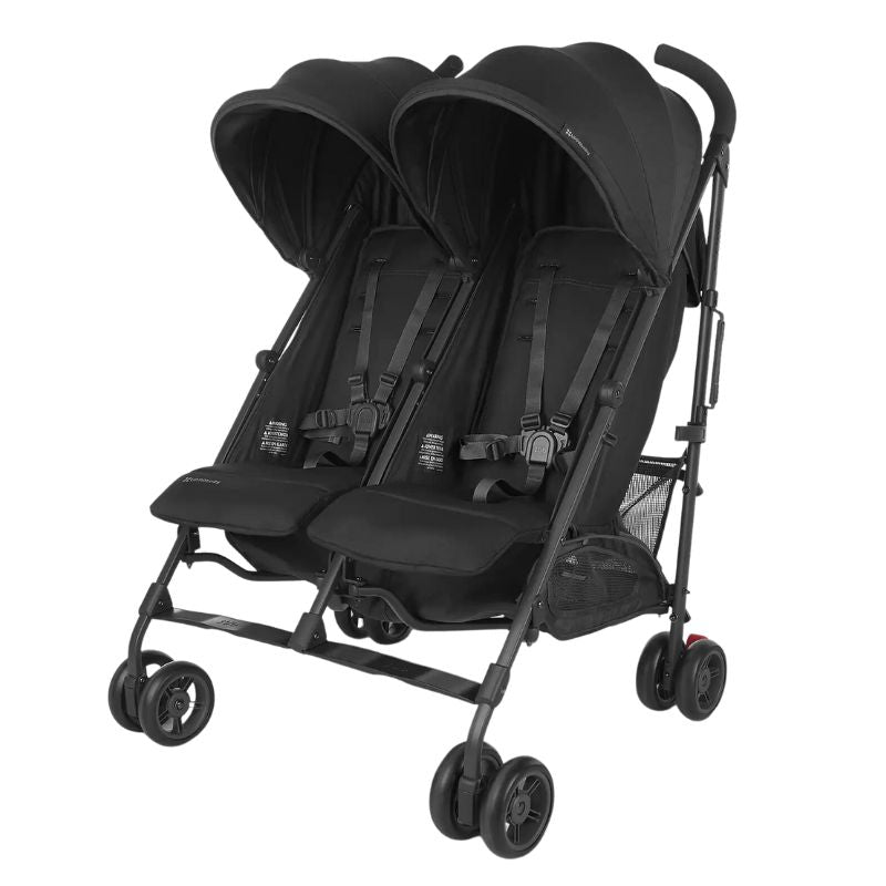 tandem umbrella stroller G-LINK V2 Lightweight Double Umbrella Stroller | Snuggle Bugz