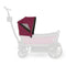 Cruiser Retractable Canopy Pink