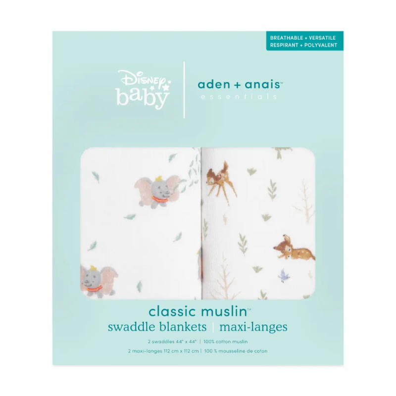 Classic Swaddles - 2 Pack | Snuggle Bugz | Canada's Baby Store