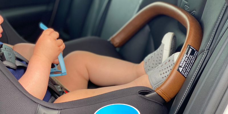 Baby in Nuna RAVA Convertible Car Seat