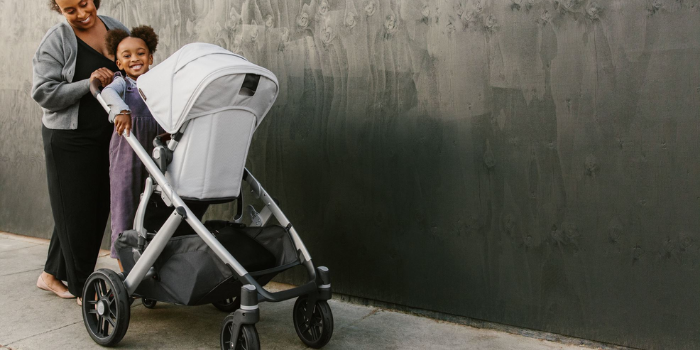 Stroller kickboard top