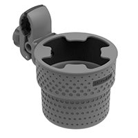 Grey clip on cup holder