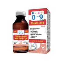 kids 0-9 throat ease syrup 100ml