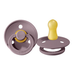 BIBS Natural Rubber Colour Pacifier - 2 Pack