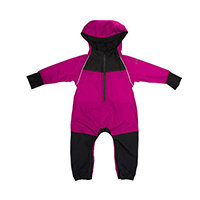 Full body pink rain suit 