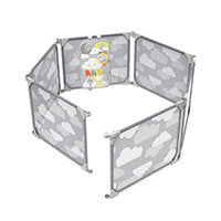 Grey Safety Baby Playpen