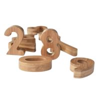 Wooden Number Sets