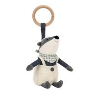 Badger on the go rattle toy