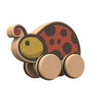 Ladybug car push toy