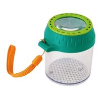 Bug catcher with magnifying glass