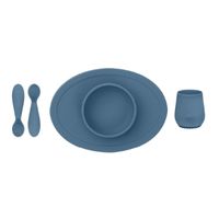 Plate with spoons and cup set