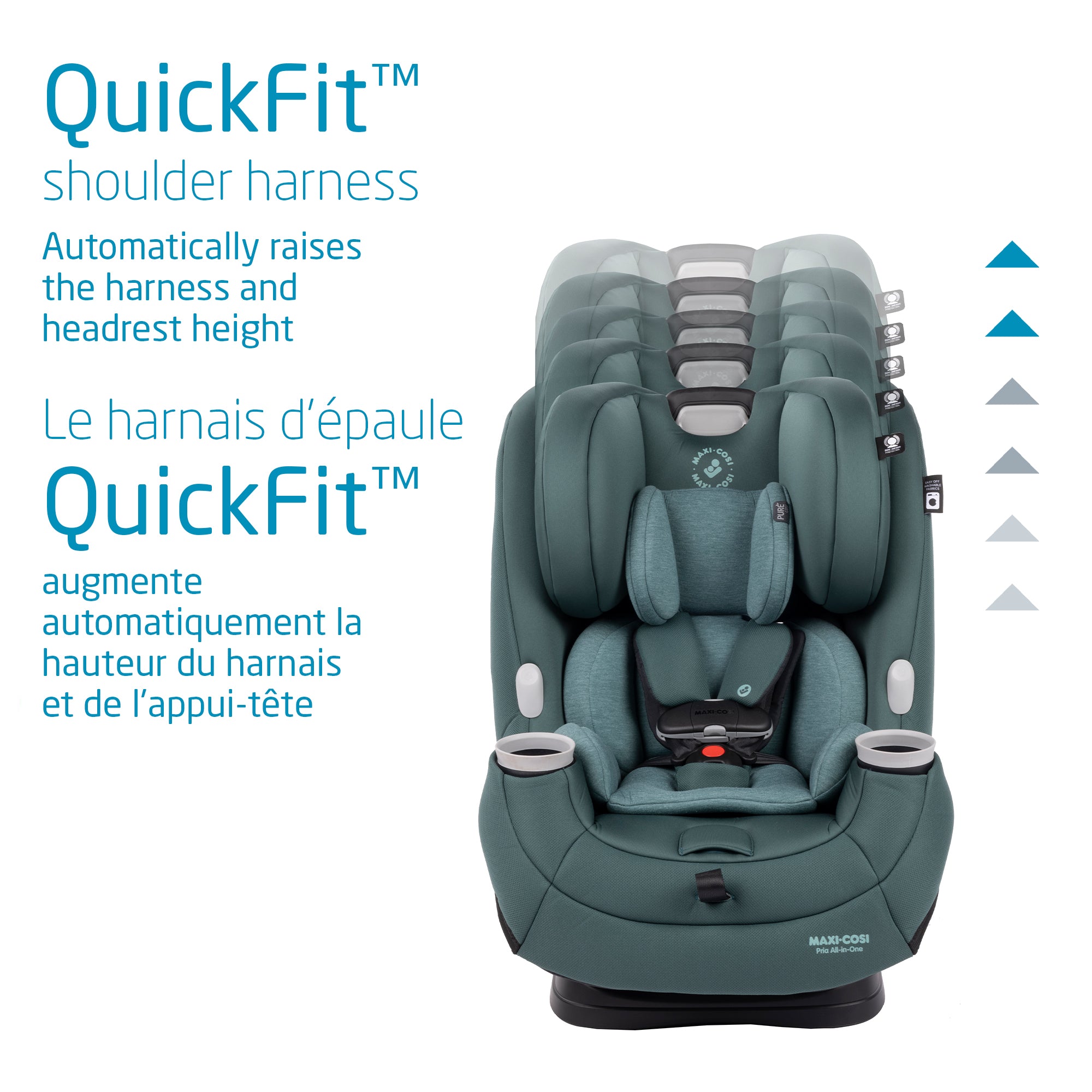 Pria All-in-One Convertible Car Seat